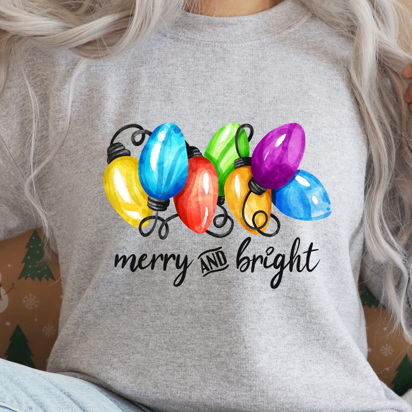 Merry and Bright Sweatshirt