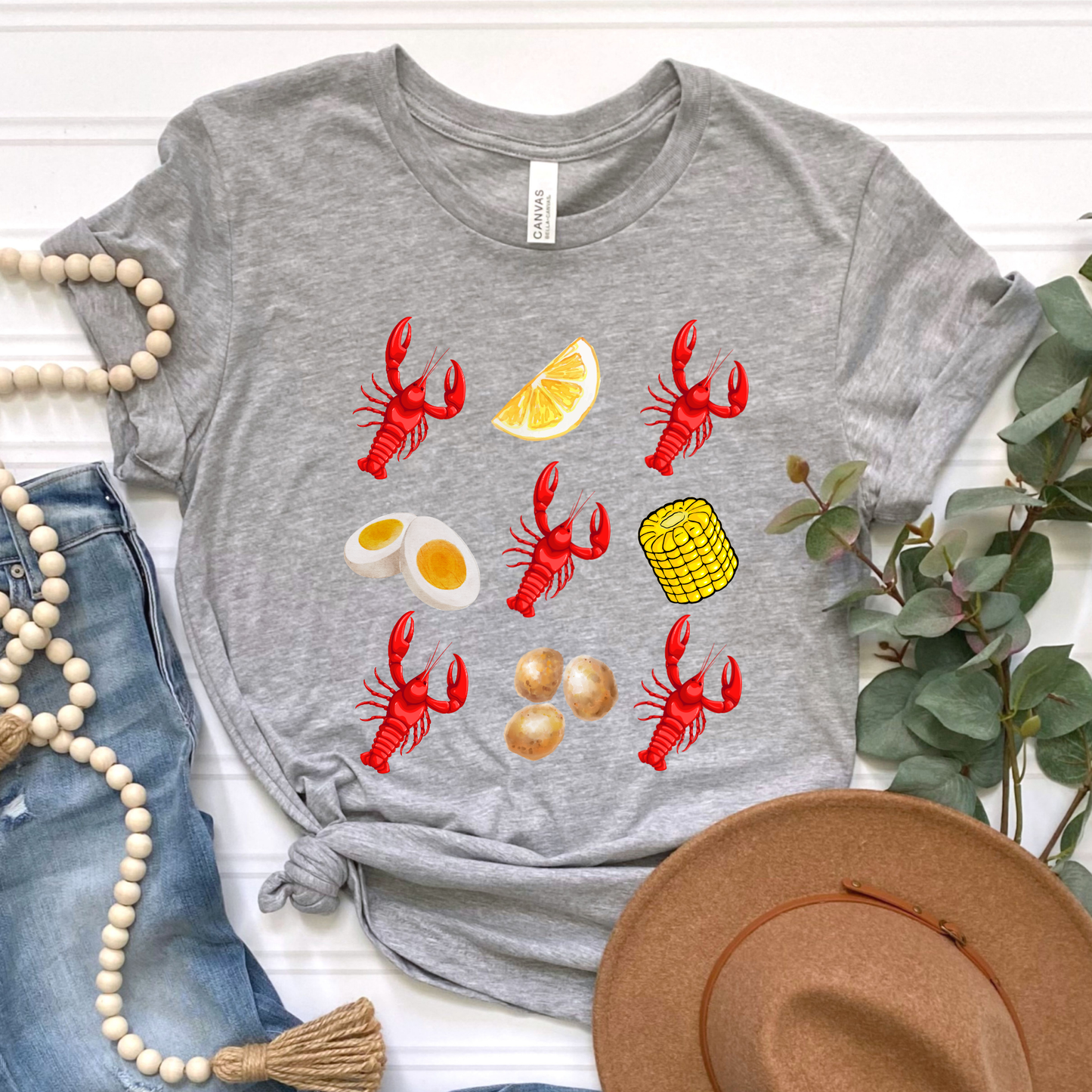 Crawfish Boil Graphic Tee