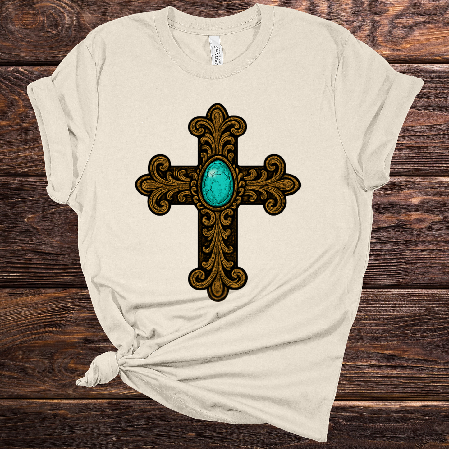 Old Rustic Cross Graphic Tee