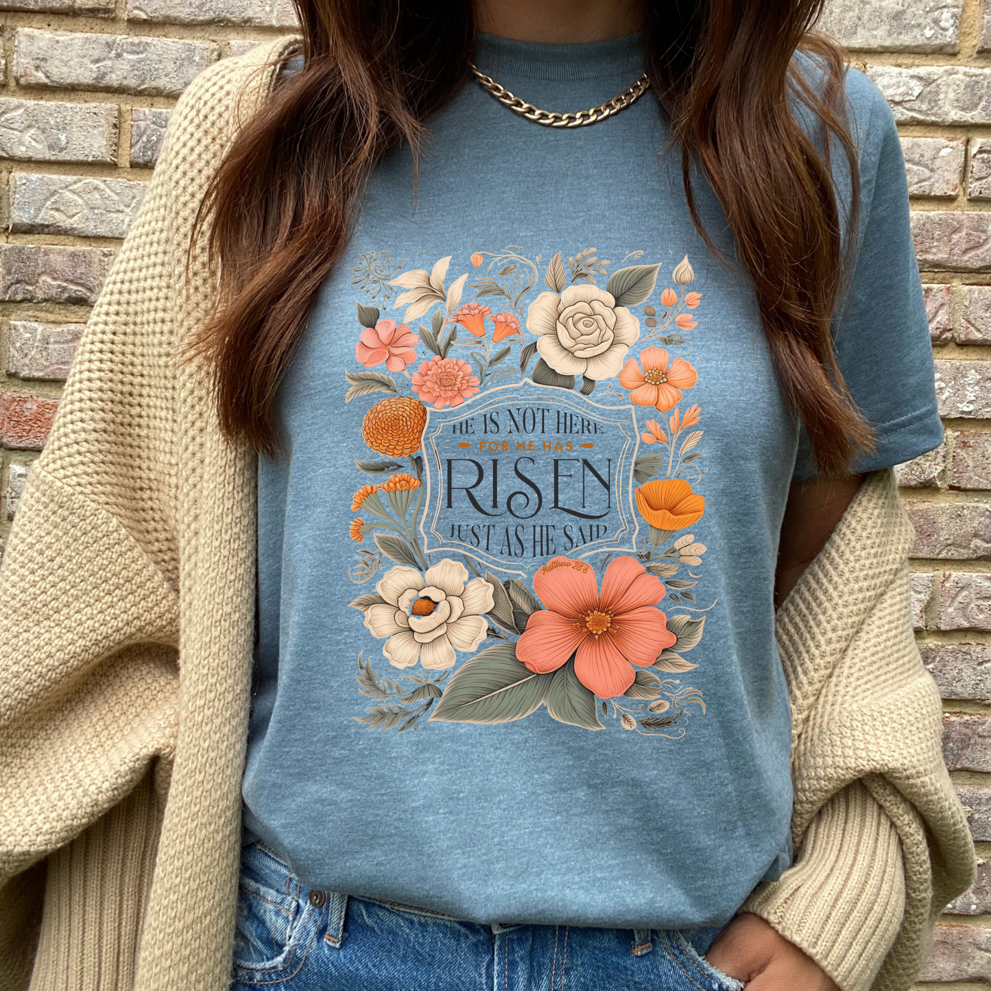 Risen Floral Graphic Tee