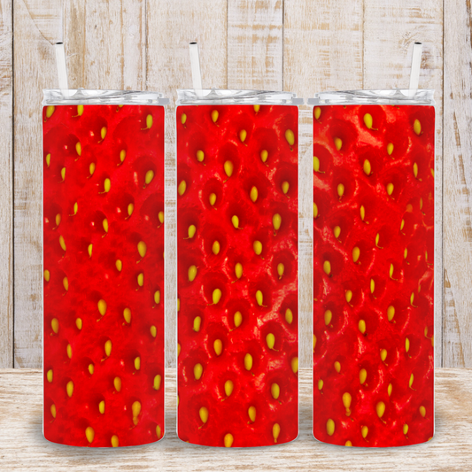 Fresh Strawberries Tumbler