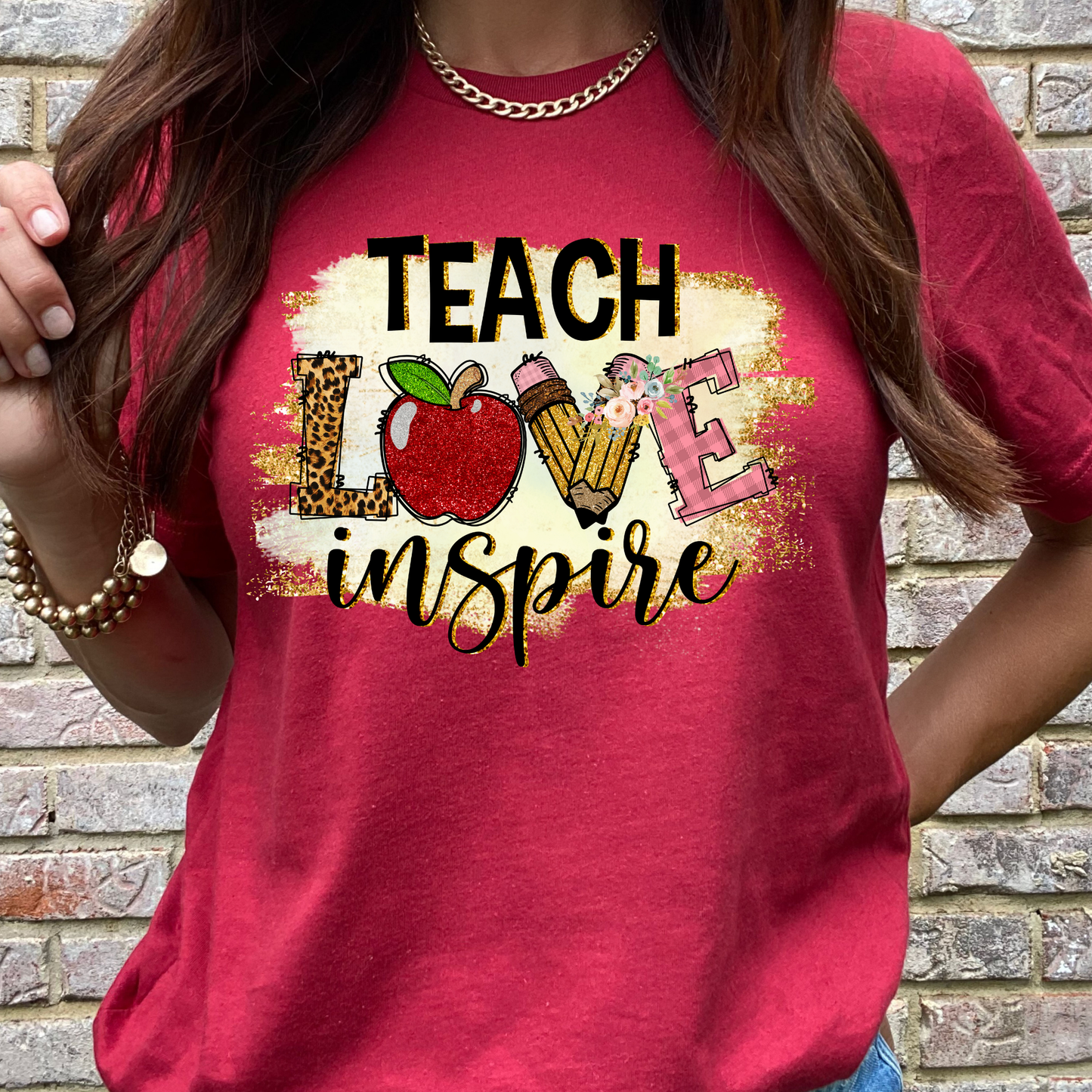 Teach Love Inspire Graphic Tee