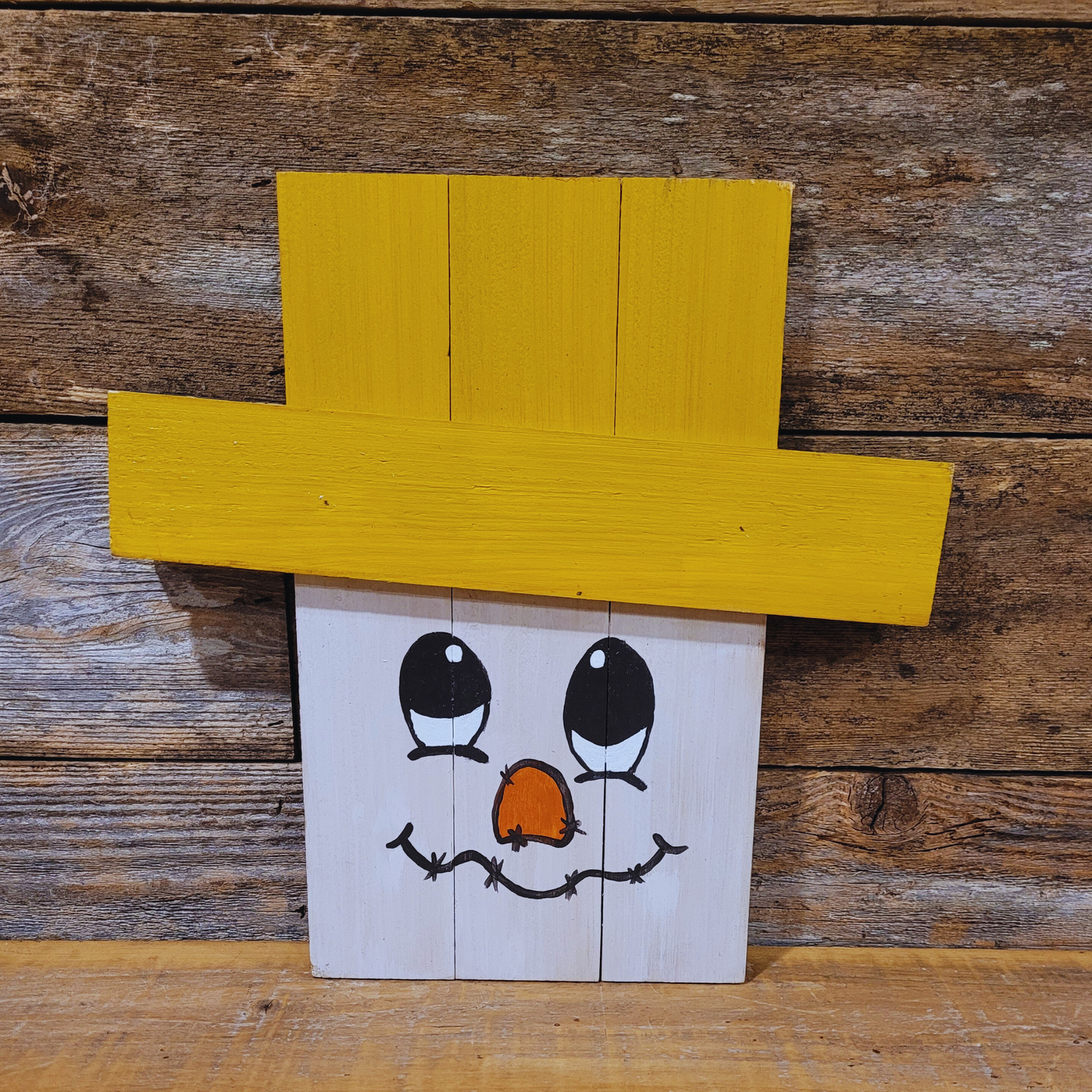 Reversible Scarecrow Snowman